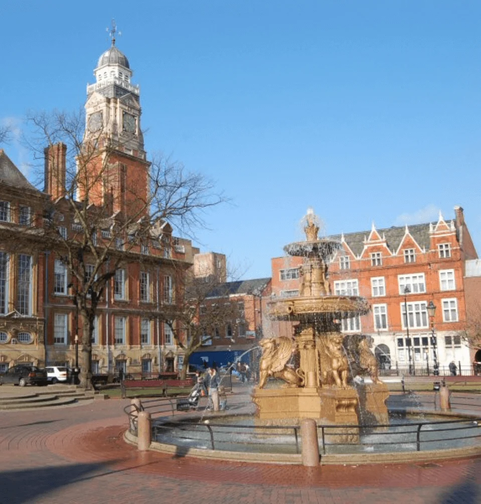 Leicester town centre